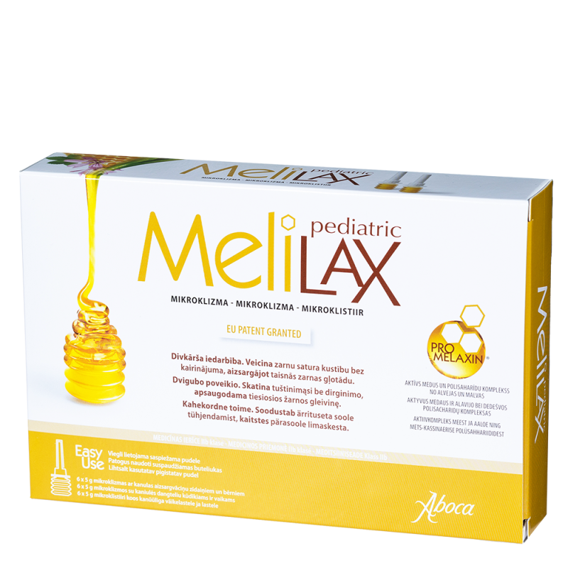 Melilax pediatric mikroklizma 10g N6
