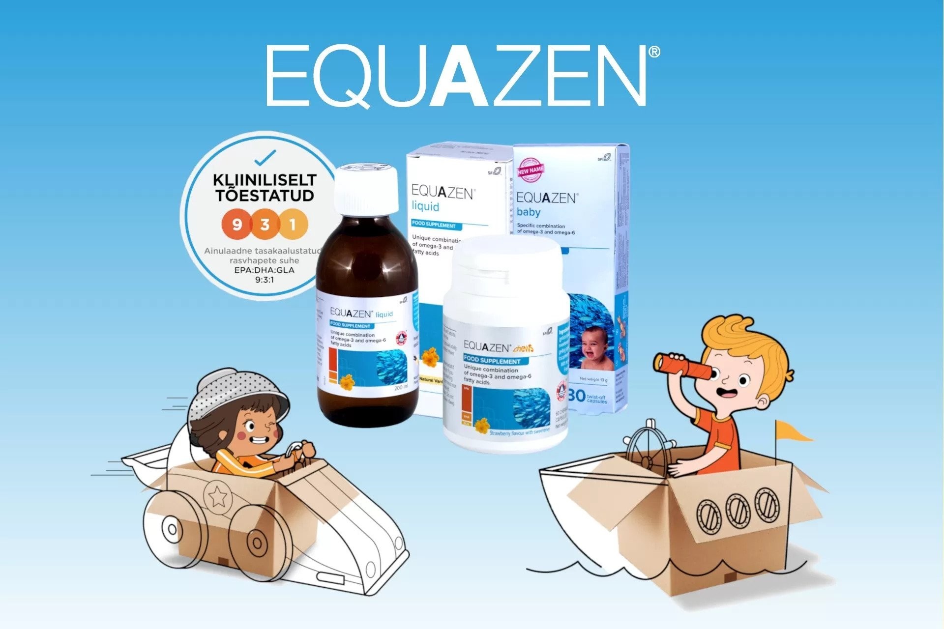 Smarty Pharmacy offers high quality Equazen fish oil for the whole family